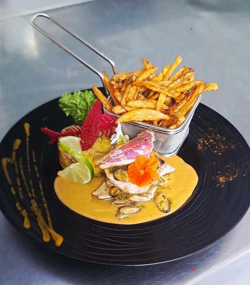 Mille-feuille de redfish